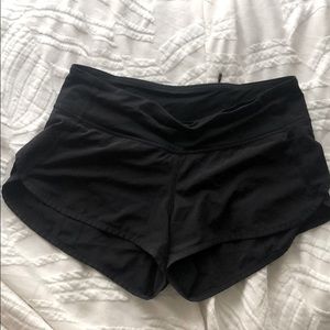 Lulu Lemon speed up shorts